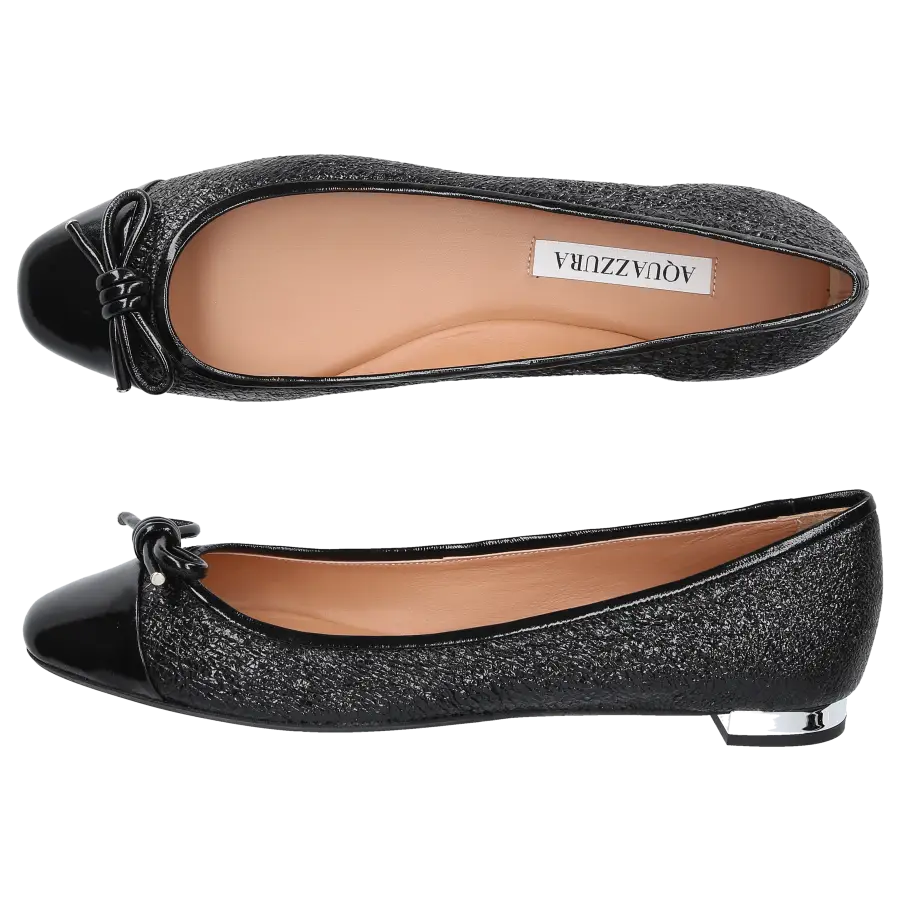 Aquazzura - Ballerinas PARISINA Nappaleder - schwarz