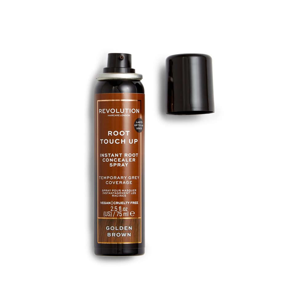 revolution hair Revolution Hair Root Touch Up Spray Golden Brown Retouche couleur