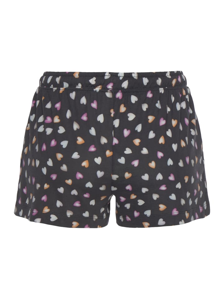 VIVANCE DREAMS Shorty in lila, anthrazit-gemustert günstig kaufen