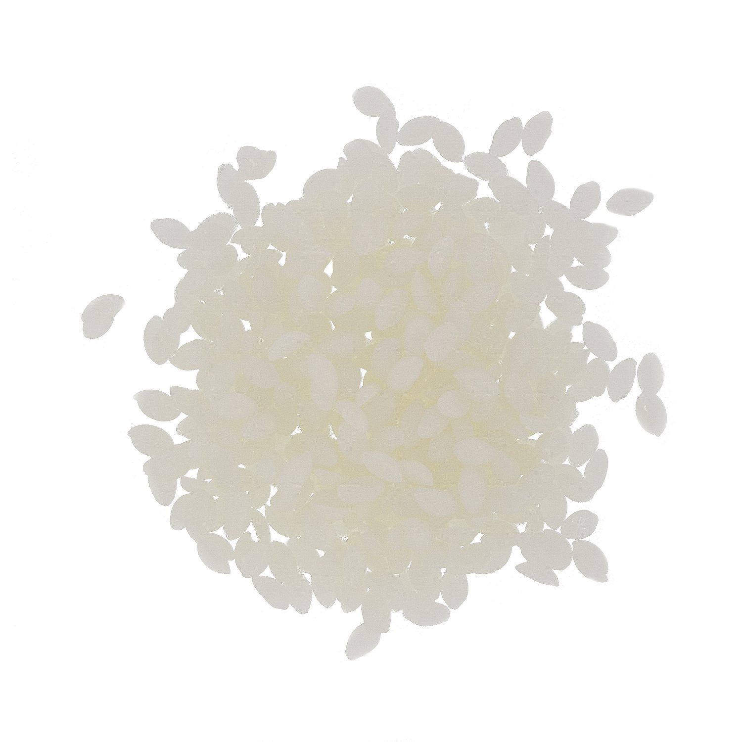 Bienenwachspastillen, weiß, 200 g, lebensmittelecht