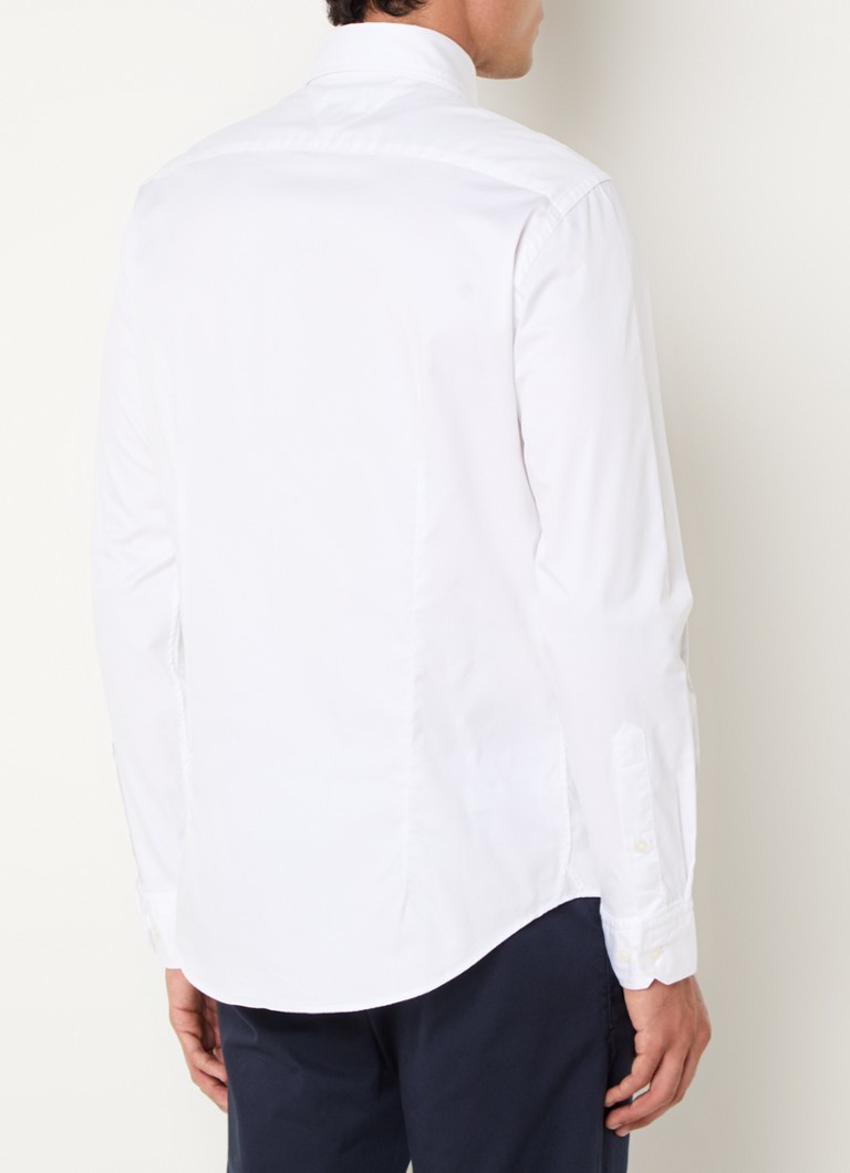 Tommy Hilfiger slim fit košulja s vezom logotipa