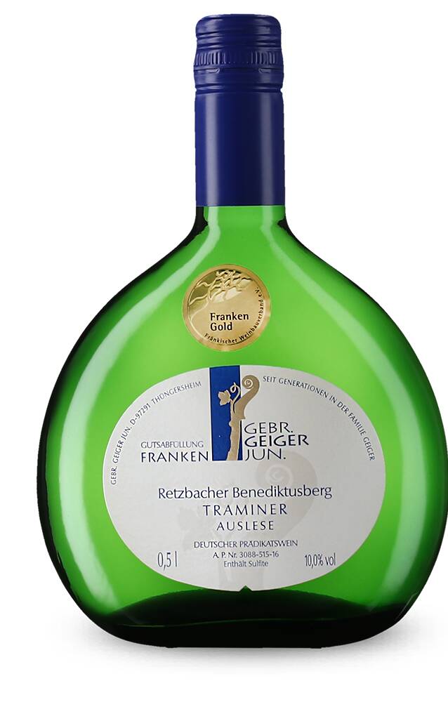 Weingut Gebr. Geiger jun. Traminer Auslese Retzbacher Benediktusberg 2020