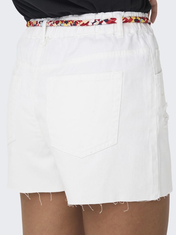 JDY Jeans-Shorts in White günstig kaufen