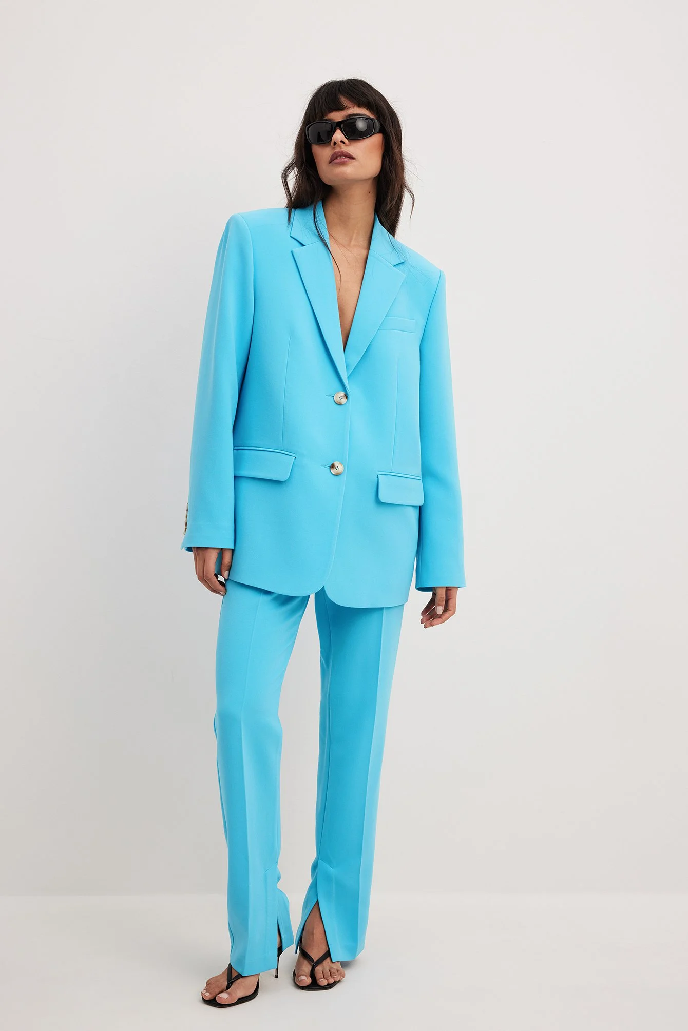 Blazer mit Oversize-Passform