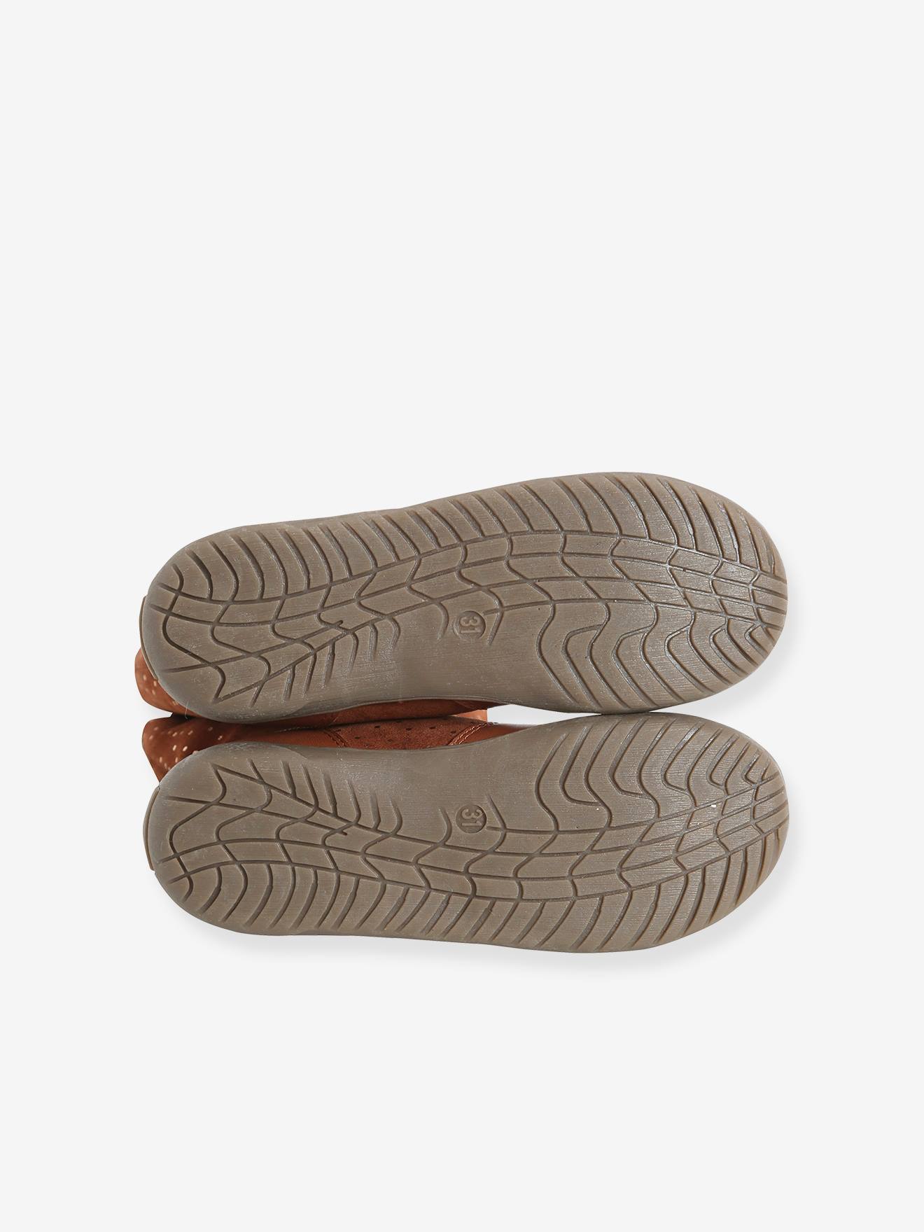 Vertbaudet Mädchen Winterboots zum Umschlagen - braun