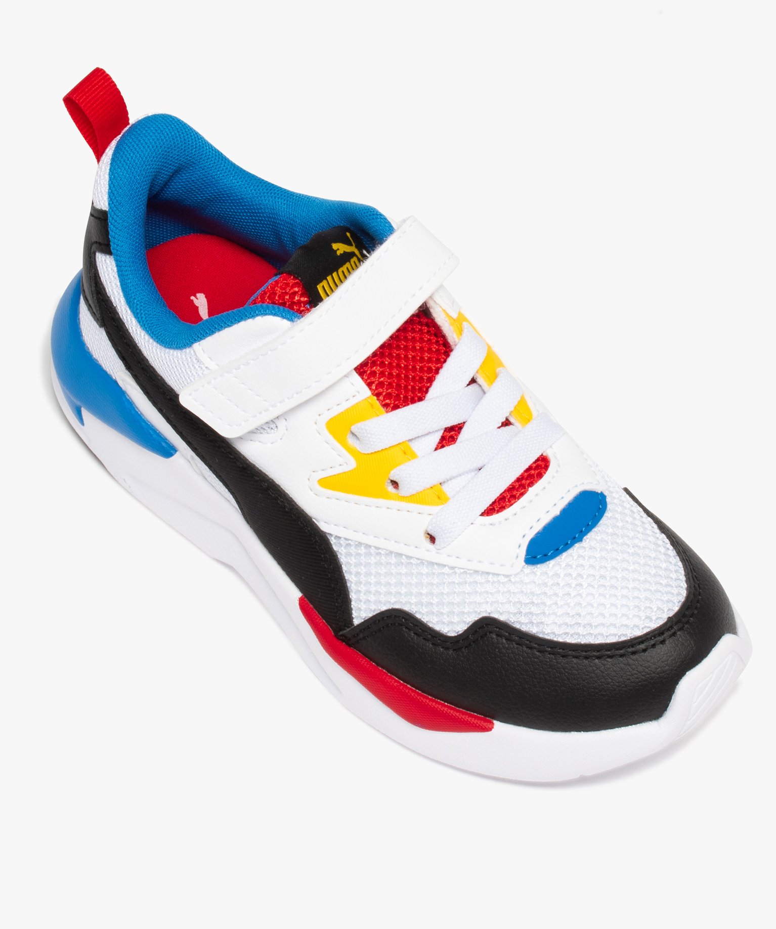 Baskets Garçon multicolores – Puma XRay Lite blanc | GEMO