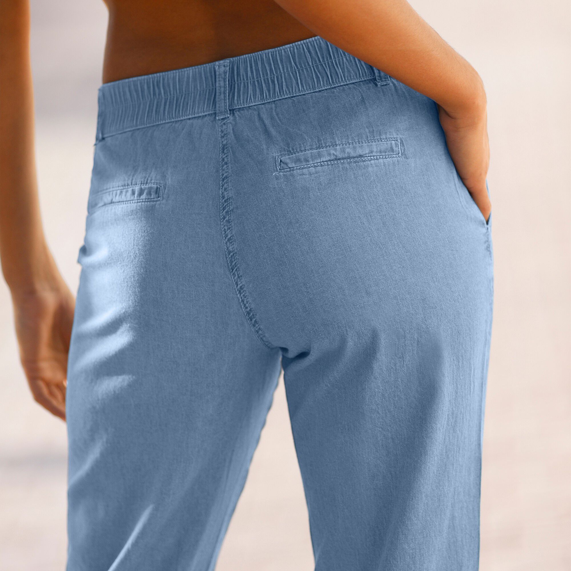 Pantalon jean léger