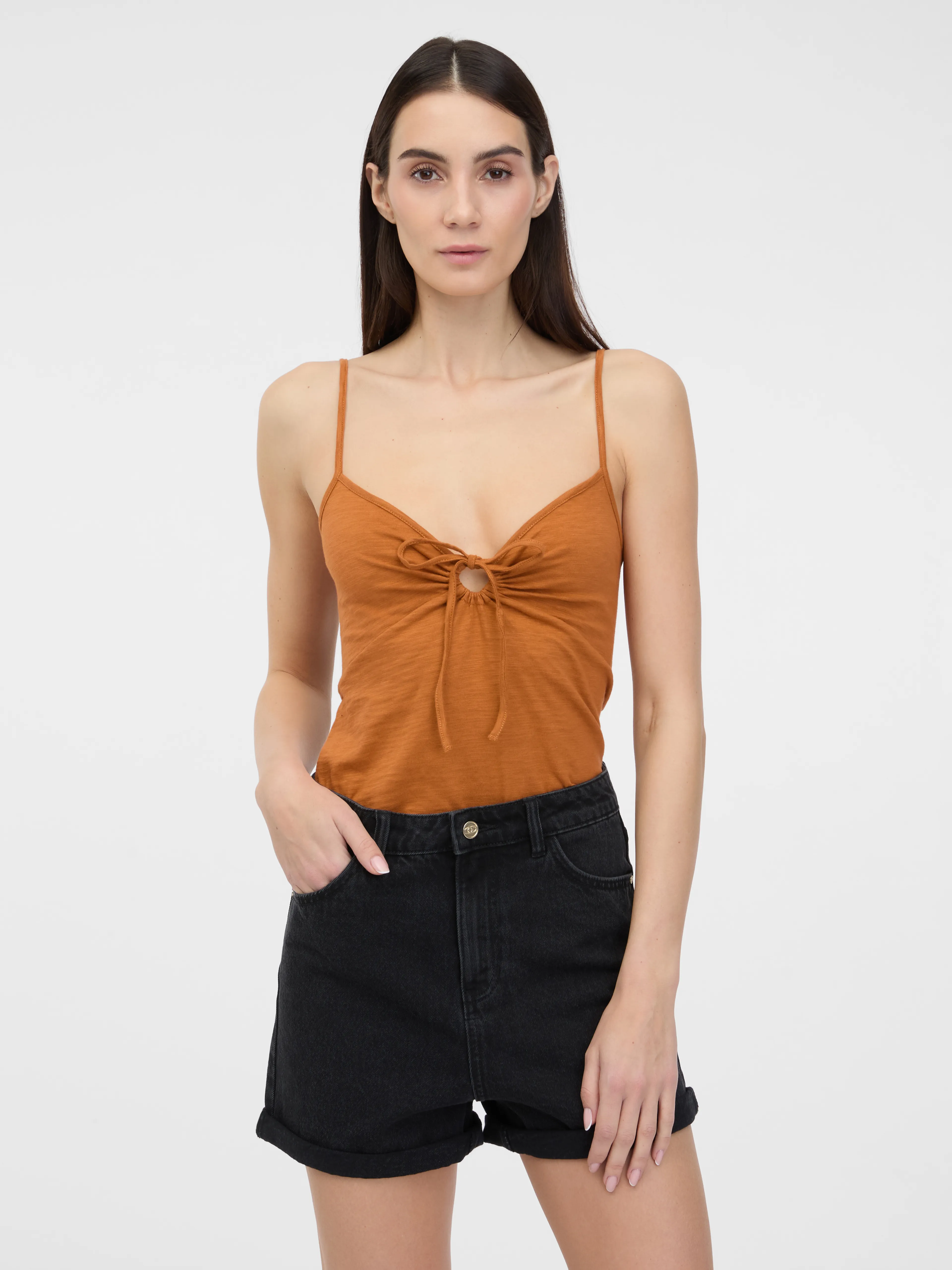 Braunes Damen-Top ORSAY