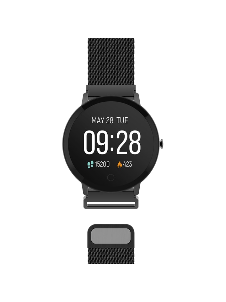 COFI 1453 Fitness Tracker Bluetooth Smart Watch in Schwarz günstig kaufen onesize