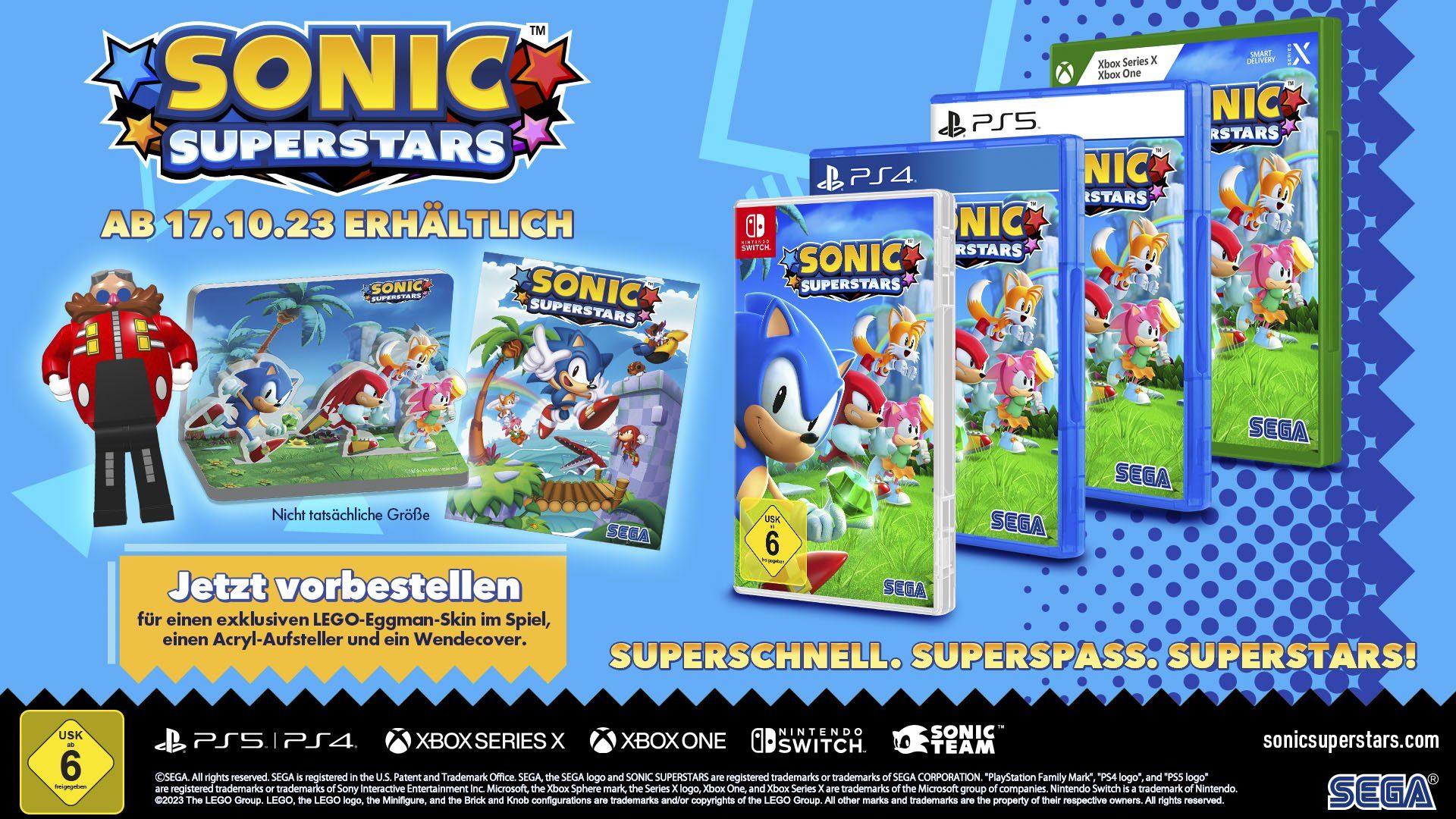 Sonic Superstars PlayStation 5