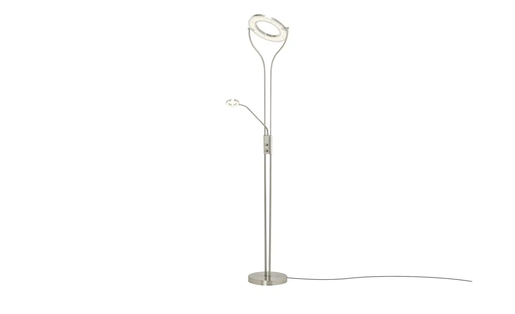 Meisterleuchten LED-Deckenfluter, 2-flammig Chrom