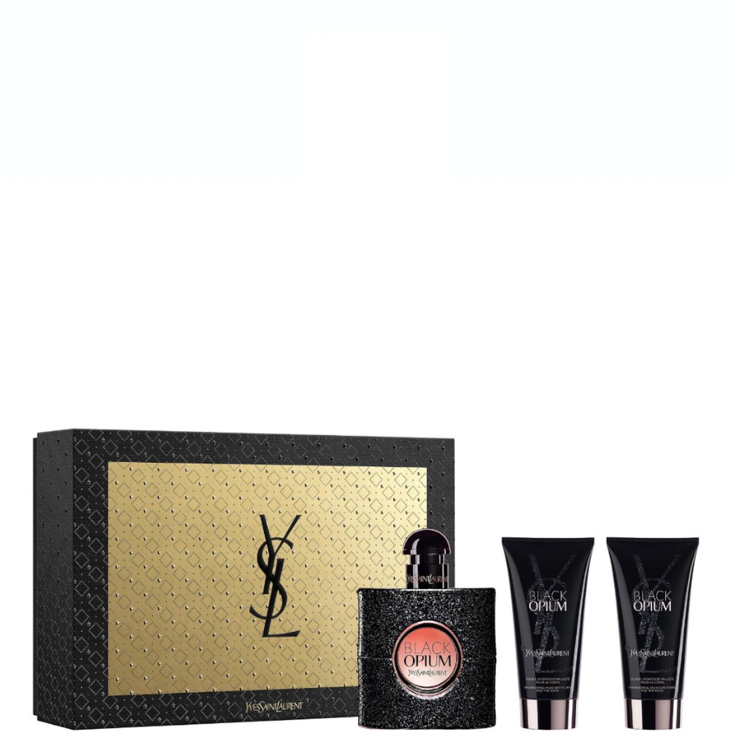 Yves St Laurent Black Opium Coffret Eau de Parfum 50 ml + 2 Lait Corps 50 ml