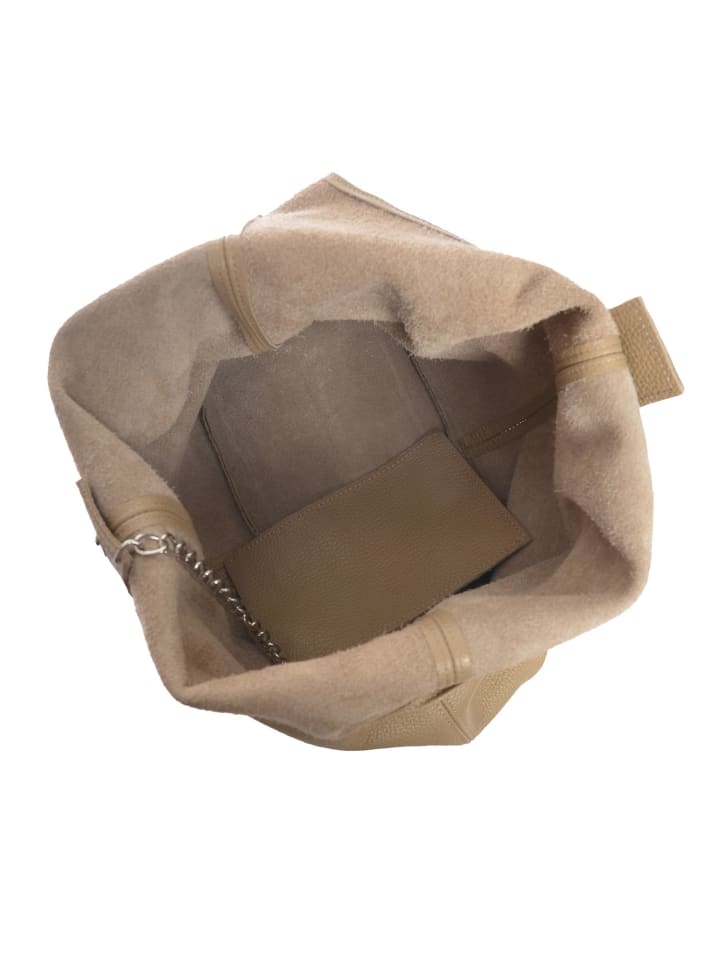 Carla Ferreri Shopper in Taupe günstig kaufen onesize
