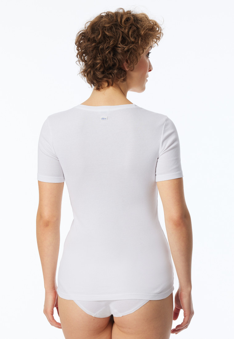 Shirt kurzarm weiß - Revival Berta