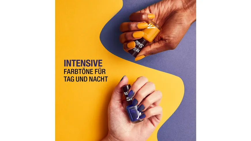 MANHATTAN Last&Shine Nagellack 8 ml 040 - 040 Midnight Rush