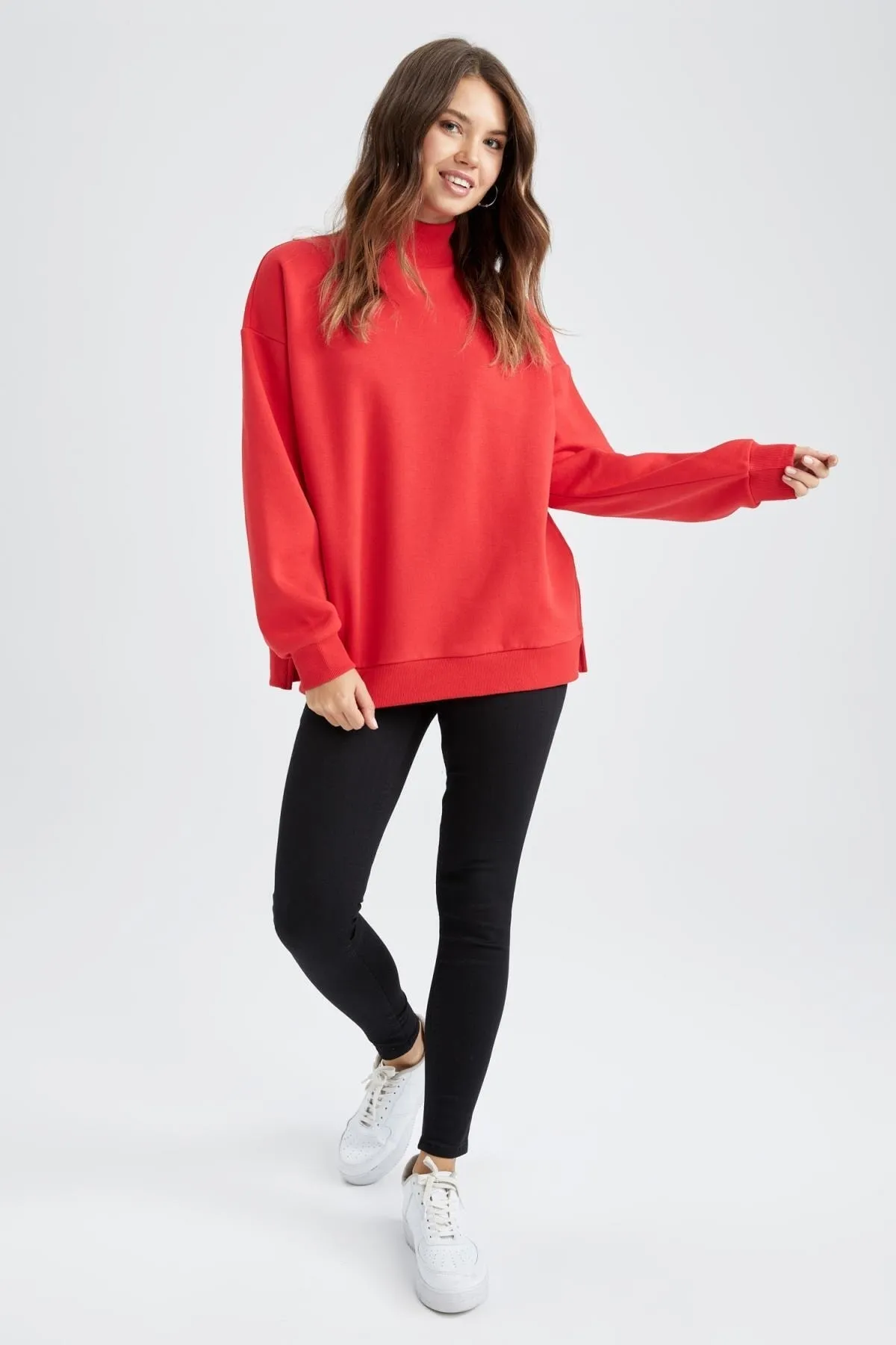 DeFacto  Super Skinny Fit Jeanshose mit hoher Taille