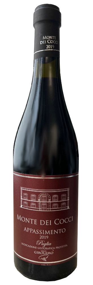 Weinzirkus TENUTE GIROLAMO Monte dei Cocci Appassimento Puglia IGP Salento 2019