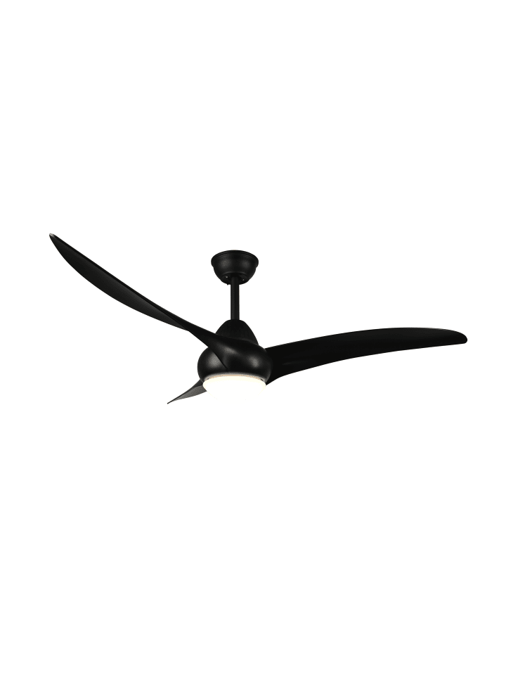 Reality Leuchten Ventilator ALESUND in schwarz matt günstig kaufen onesize