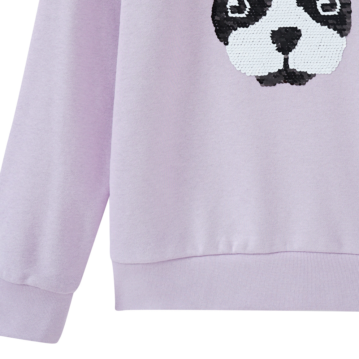 Mädchen Sweatshirt mit Wendepailletten