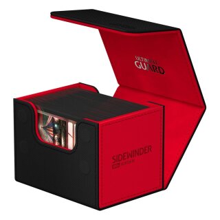 Ultimate Guard Sidewinder 100+ XenoSkin Synergie - Schwarz/Rot