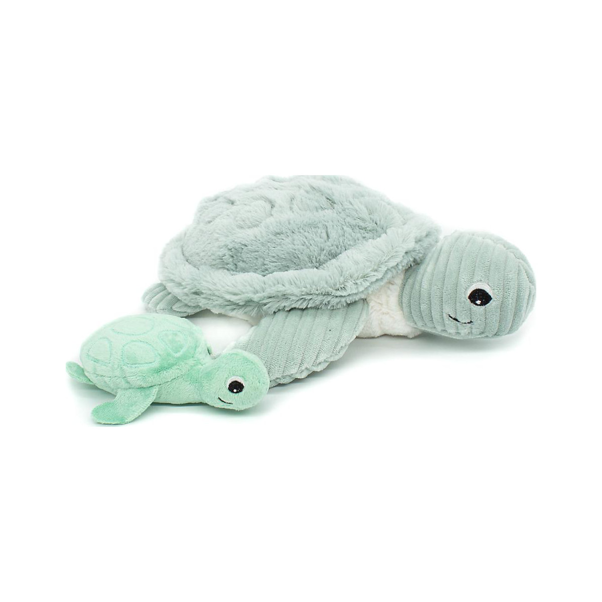 Kuscheltier Sauvenou Schildkröte Mutter & Baby Mint