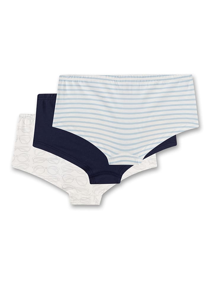 Sanetta 3er-Set: Slips in Schwarz/ Weiß günstig kaufen