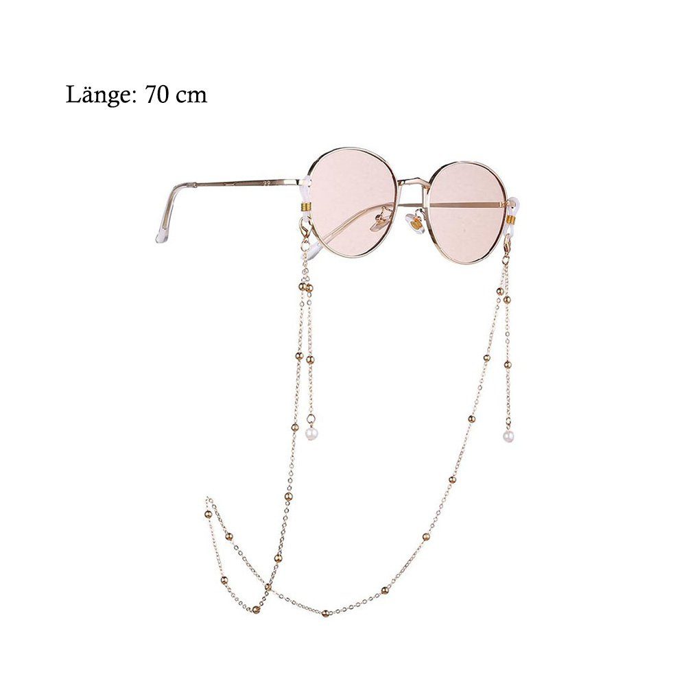 Tian Dee Brillenkette Mode Frauen Glaskette Perlen Gesichtsmaskenkette Perle Brillenkette