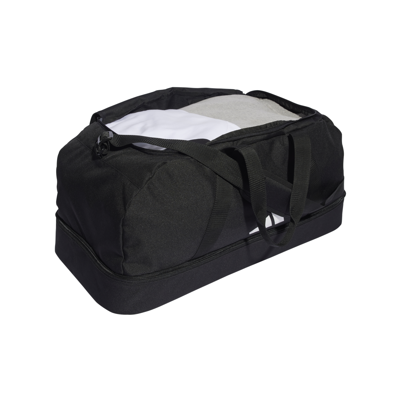 adidas Tiro League Duffel Bag Gr. L Schwarz Weiss
