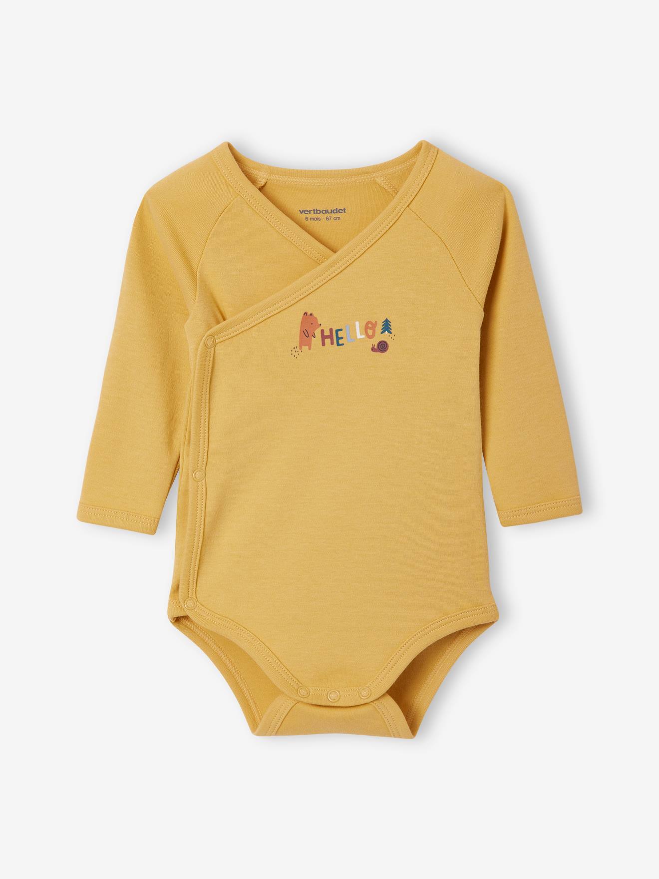 Vertbaudet 5er-Pack Baby Wickelbodys Oeko-Tex - himmelblau