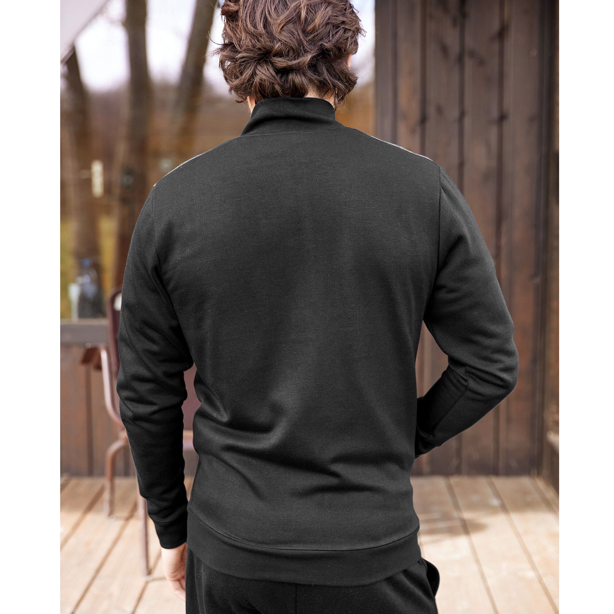 Veste molleton zippée