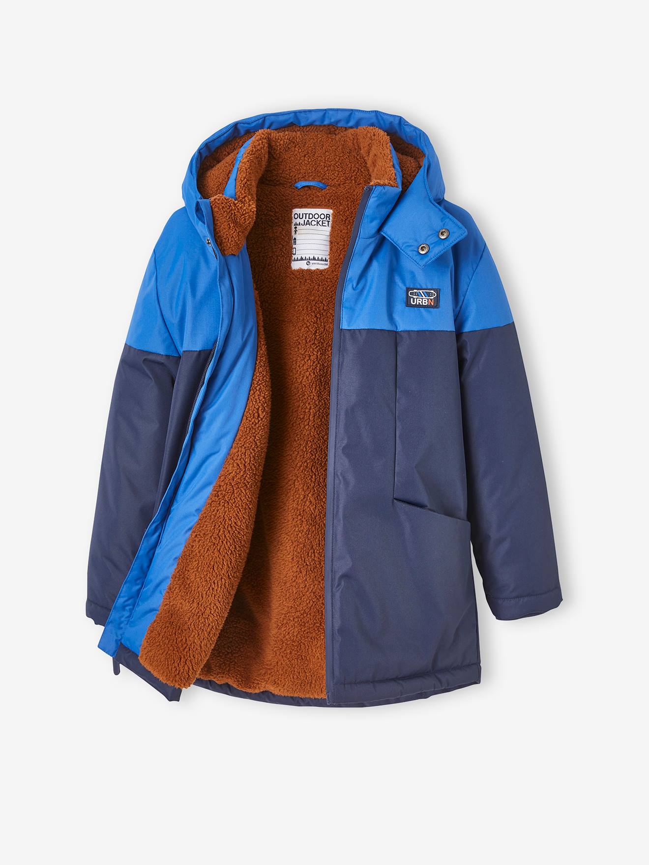Vertbaudet Jungen Funktionsjacke mit Recycling-Polyester - blau