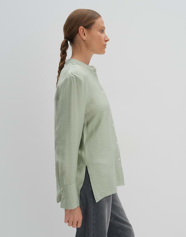 Stehkragenbluse Ziano