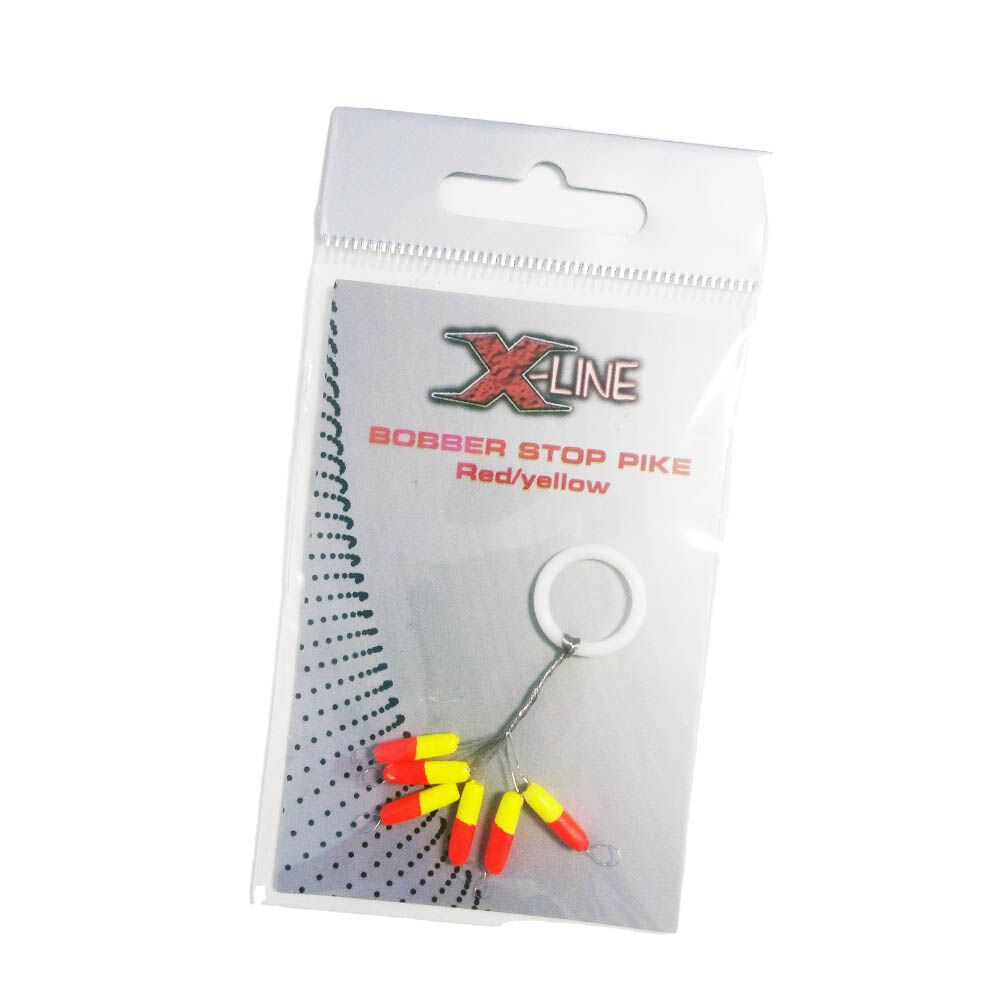 Stop float x-line bobber stop pike raudona/geltona