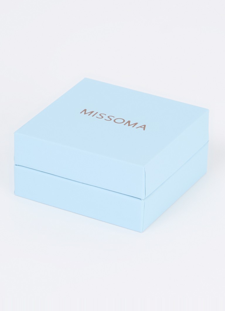 Missoma Ripple vergoldete Ohrstecker