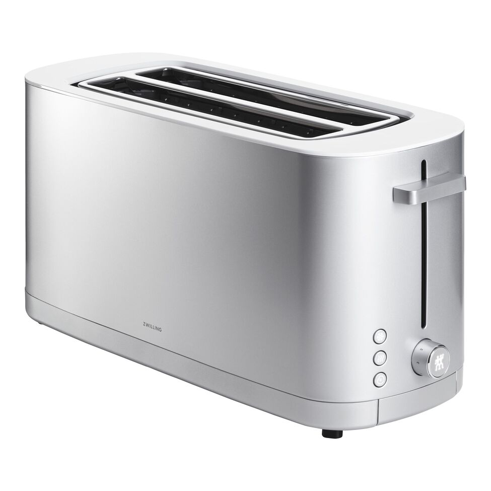 Toaster, 2 Schlitze lang, Silber