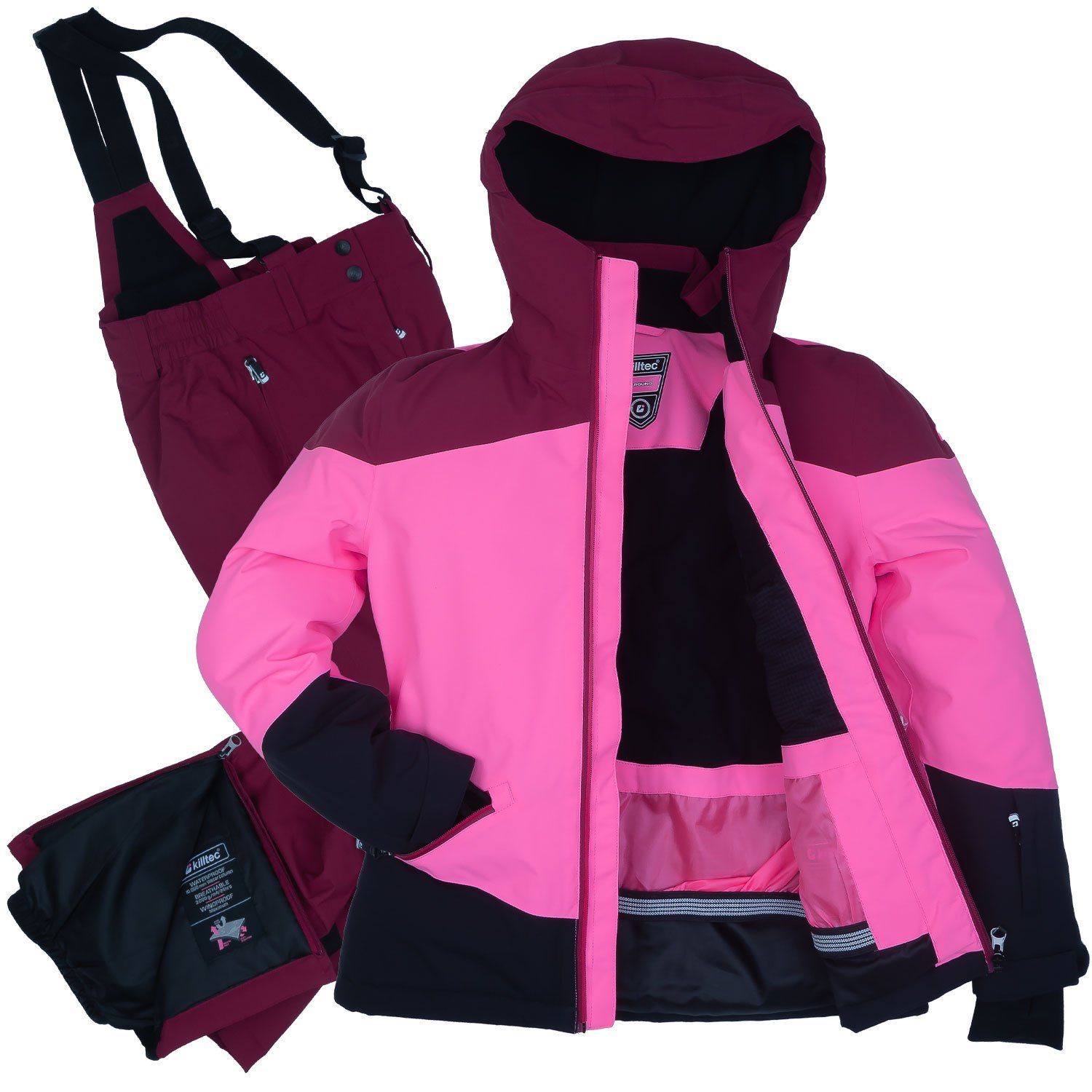 Killtec Skianzug Mädchen Skijacke + Skihose Farb- Größenwahl (Gr. 128)