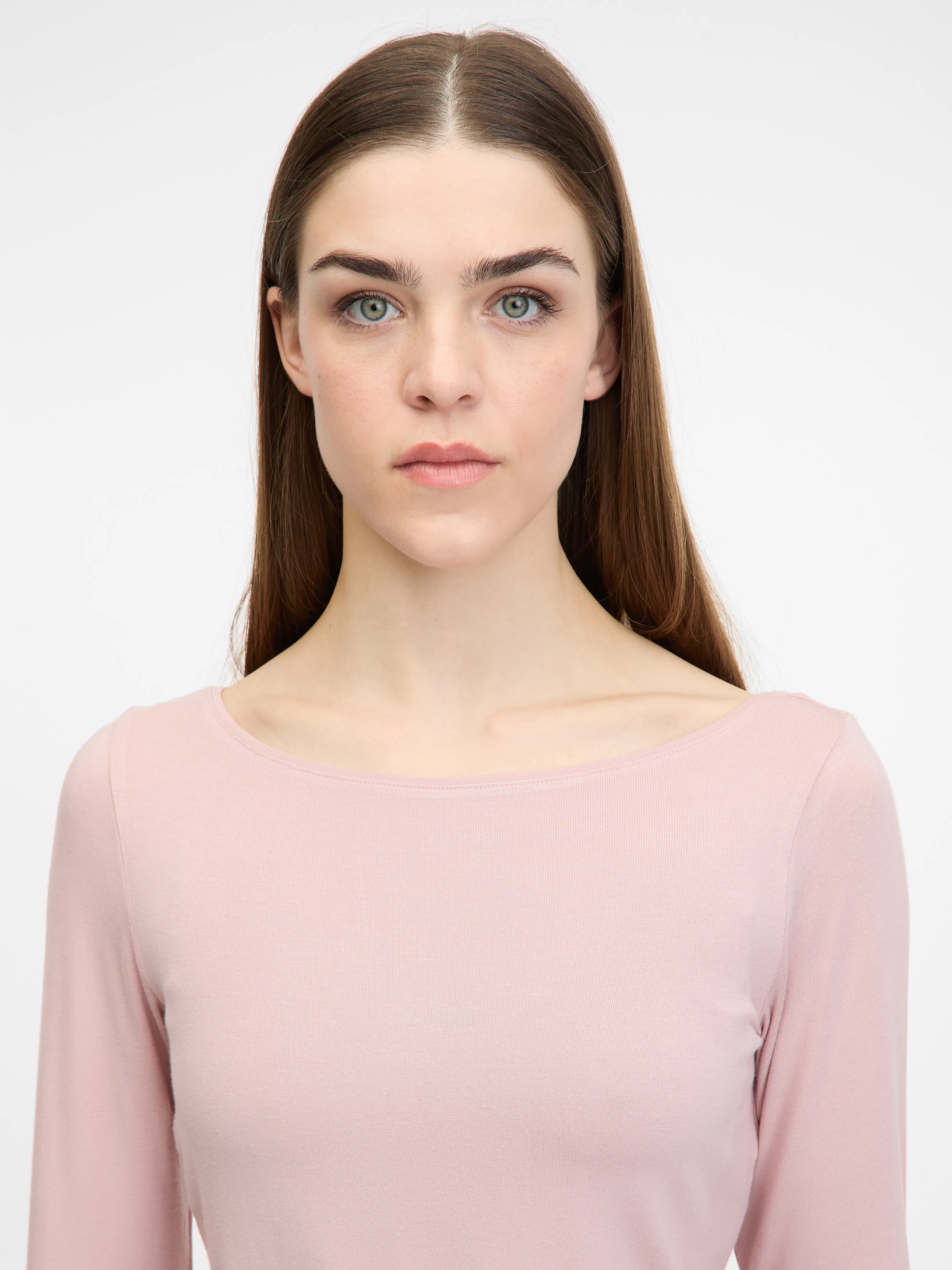Hellrosa Damen-Langarmshirt ORSAY