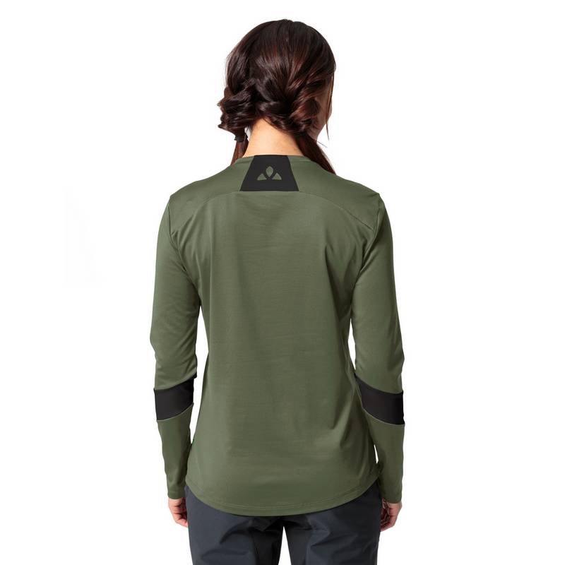 VAUDE Women's Qimsa LS Logo Shirt Sweatshirt Damen