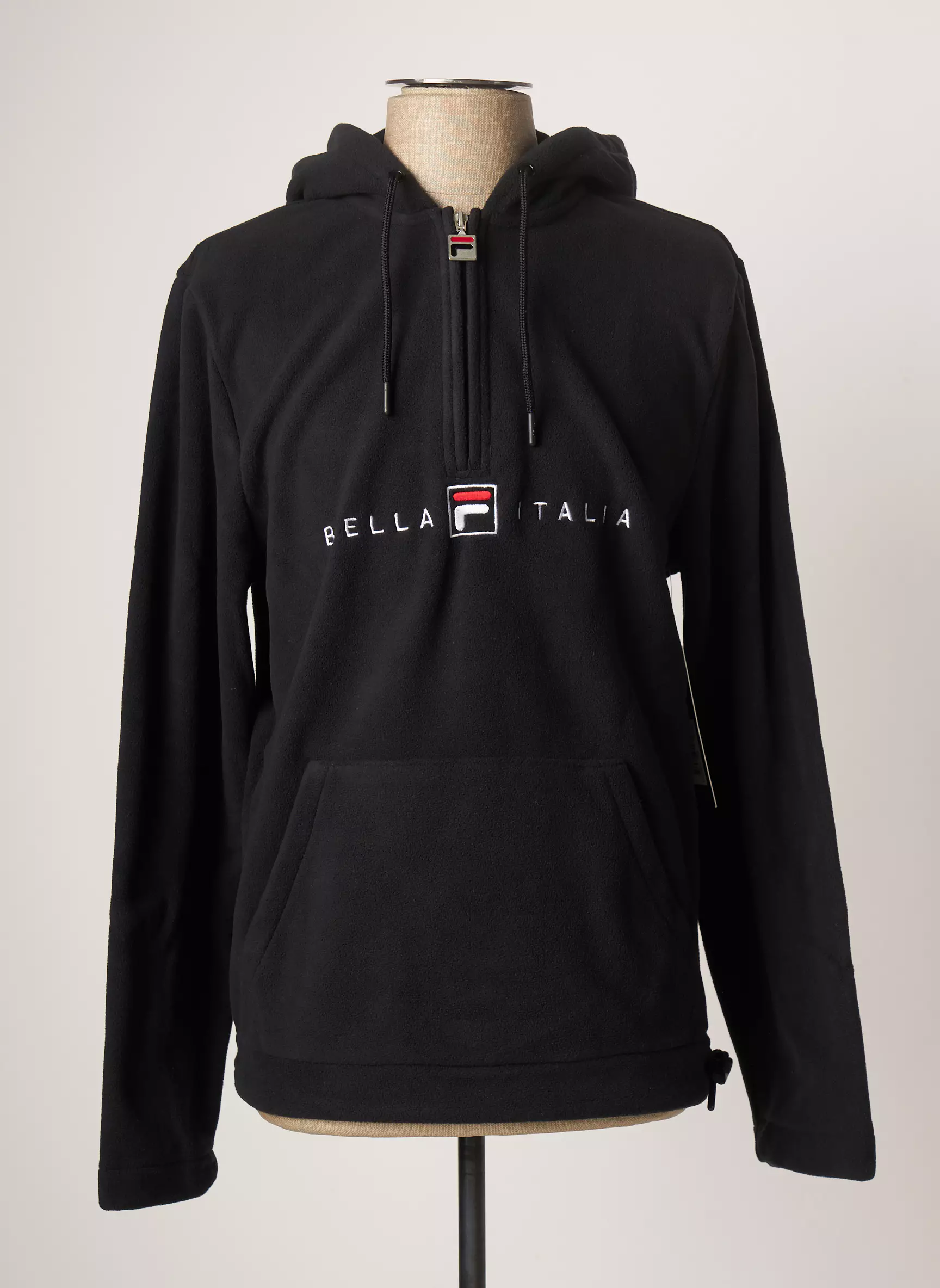 Fila Sweat Capuche Femme couleur noir