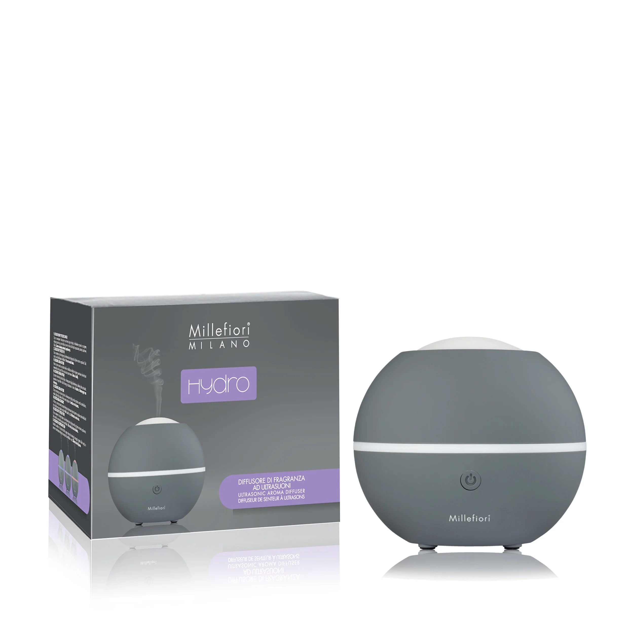 Difusor ultrasónico Hydro Sphere gris - Difusor de fragancias