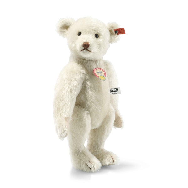 Teddybär Petsy 1928 Replica, 32 cm, weiß