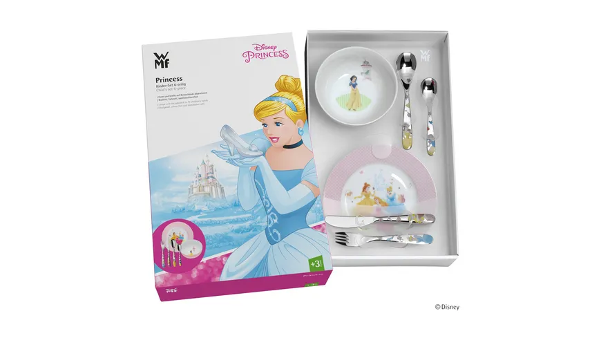 WMF Kindergeschirr Princess 6-tlg