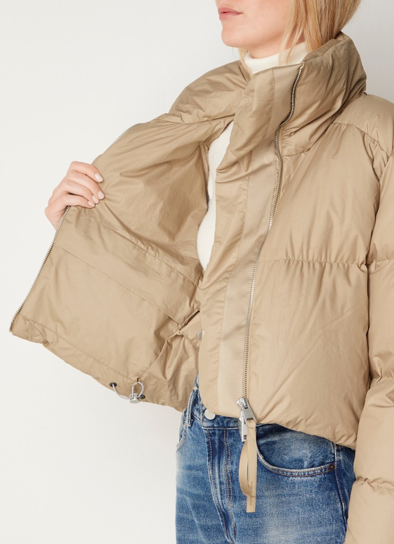 Canada Goose Garnet rövidített pufi kabát pehelytöltettel