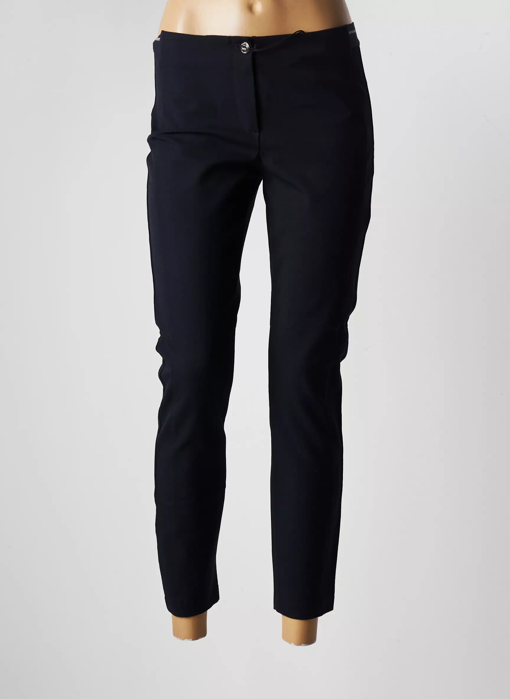Gerry Weber Pantalons Slim Femme couleur bleu