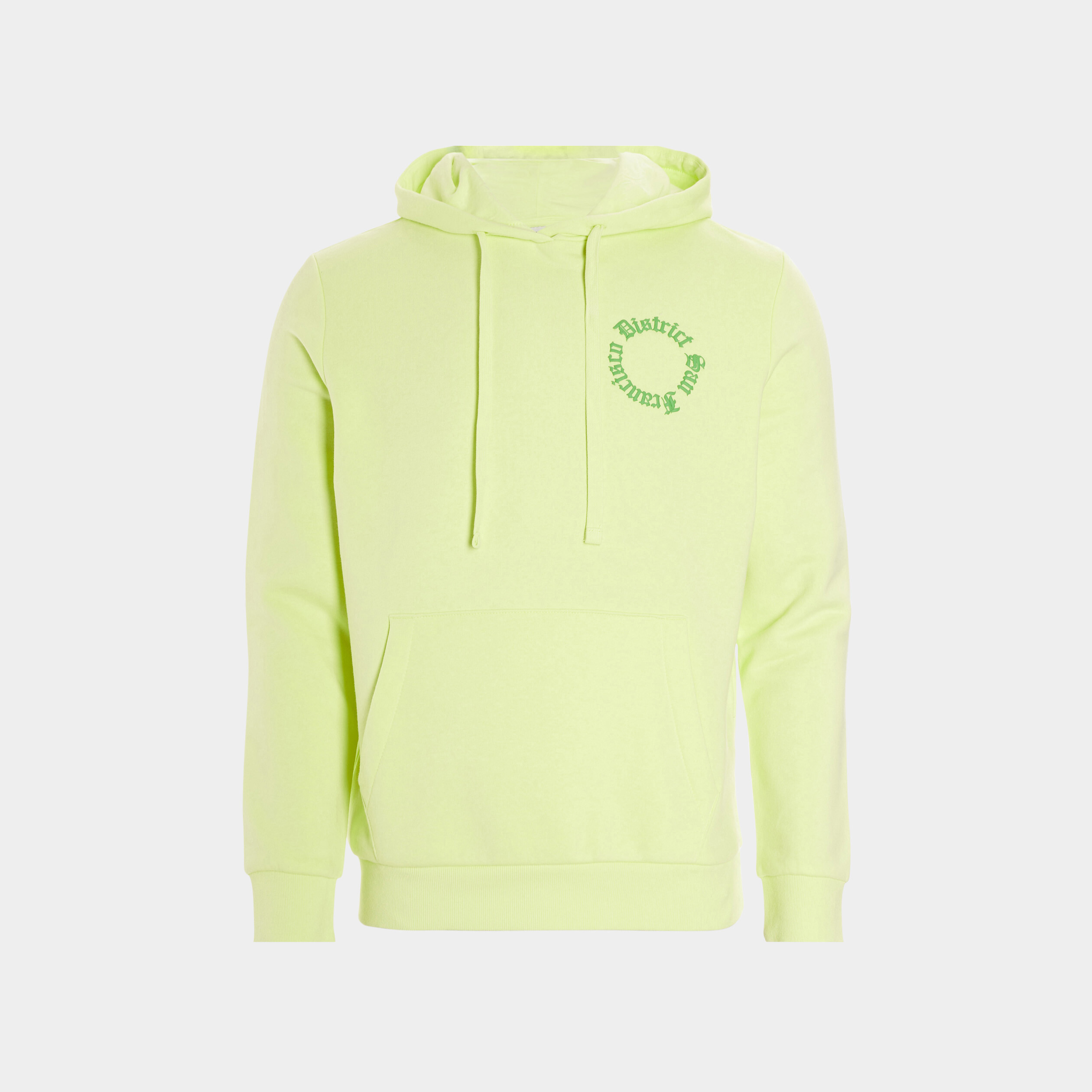 Sweat à capuche hoodie jaune clair homme | La Halle