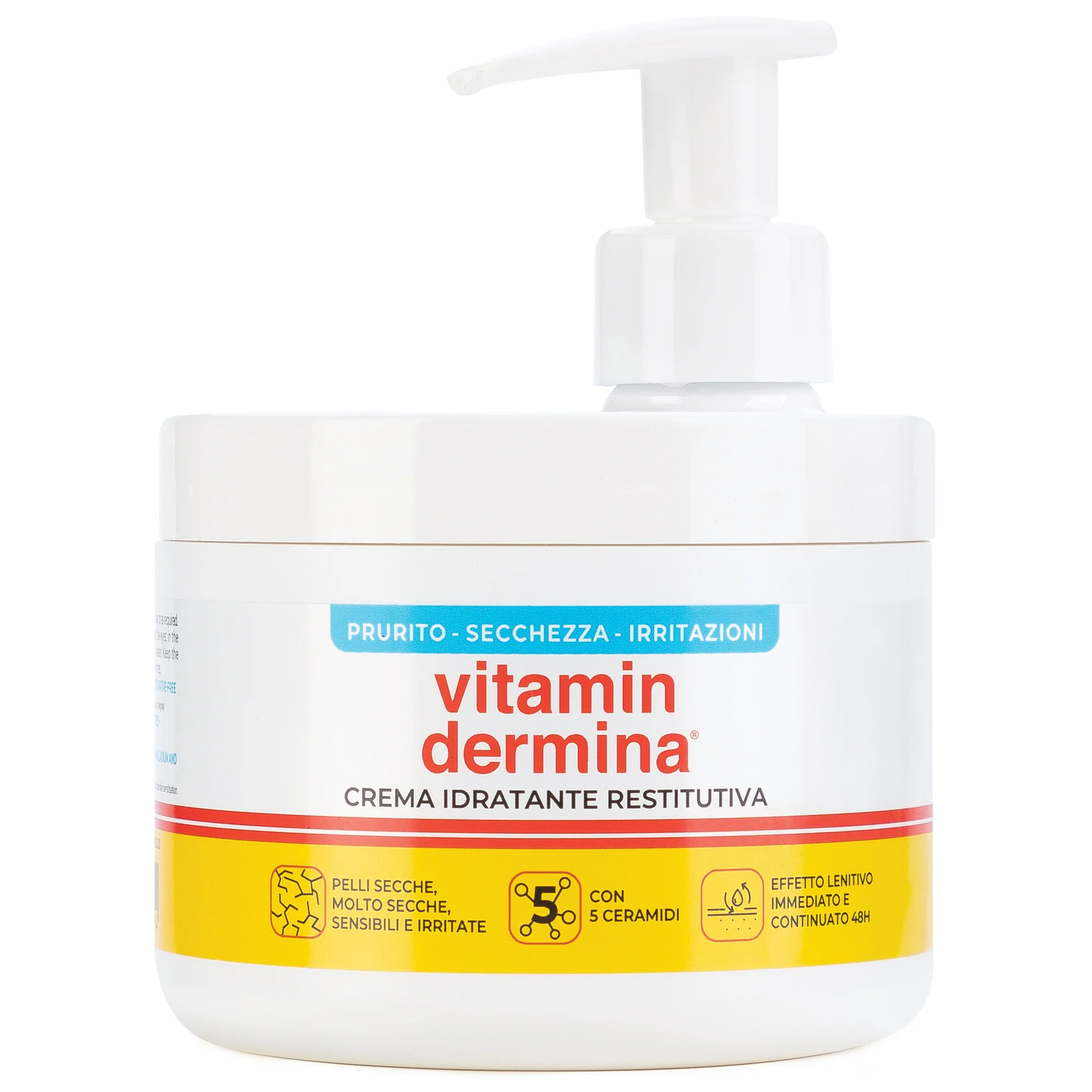 Vitamindermina obnavljajuća hidratantna krema - krema za tijelo, 24-satni hidratantni tretman lica