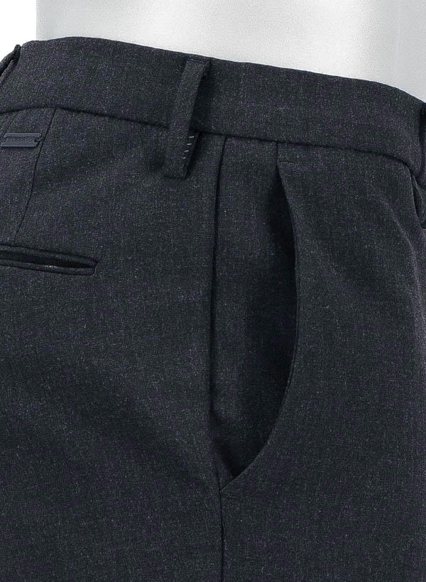 Alberto, Chino Rob-Z, Slim Fit, Ceramica®, anthrazit meliert