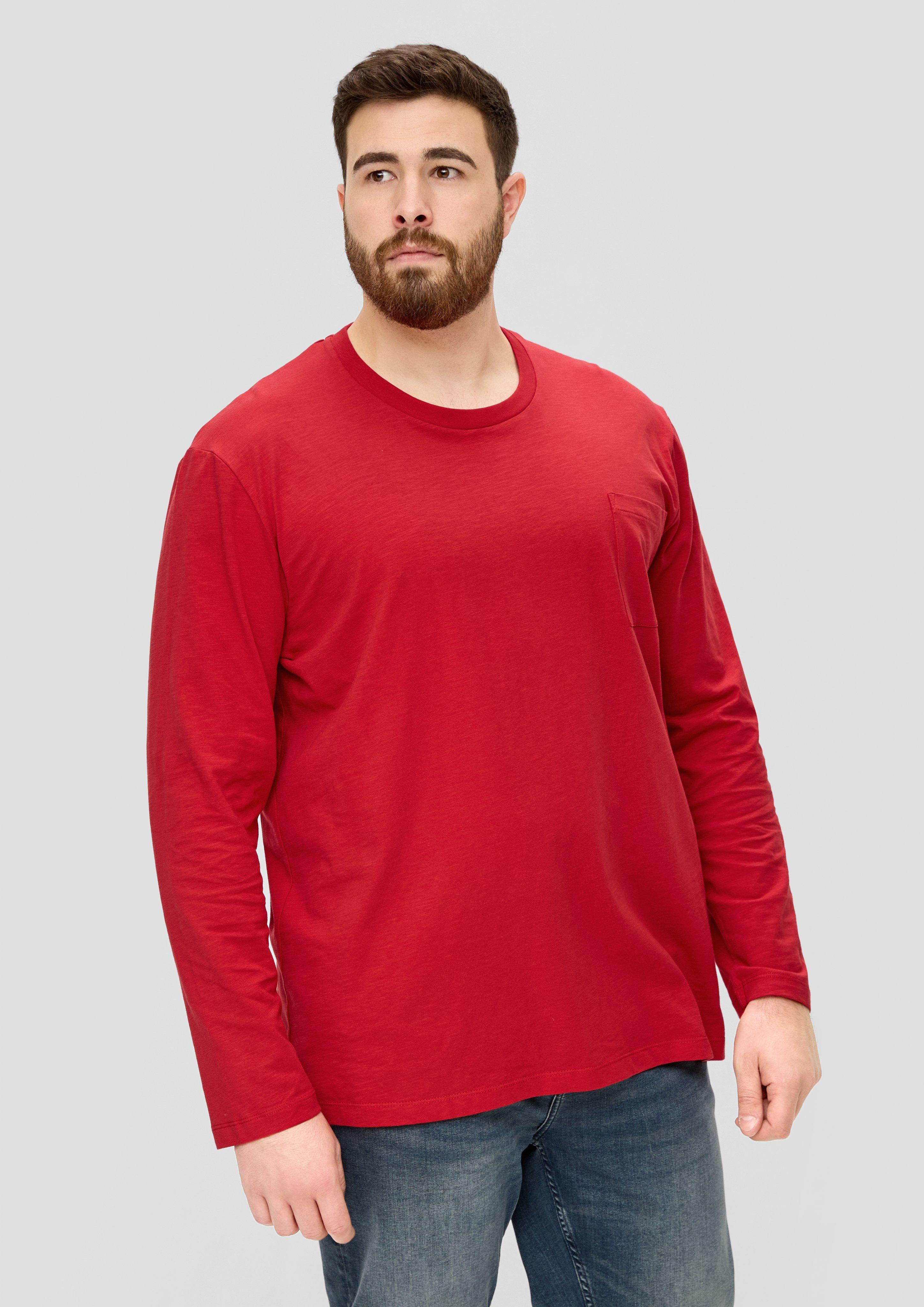 Longsleeve mit Flammgarnstruktur  2143247-3162