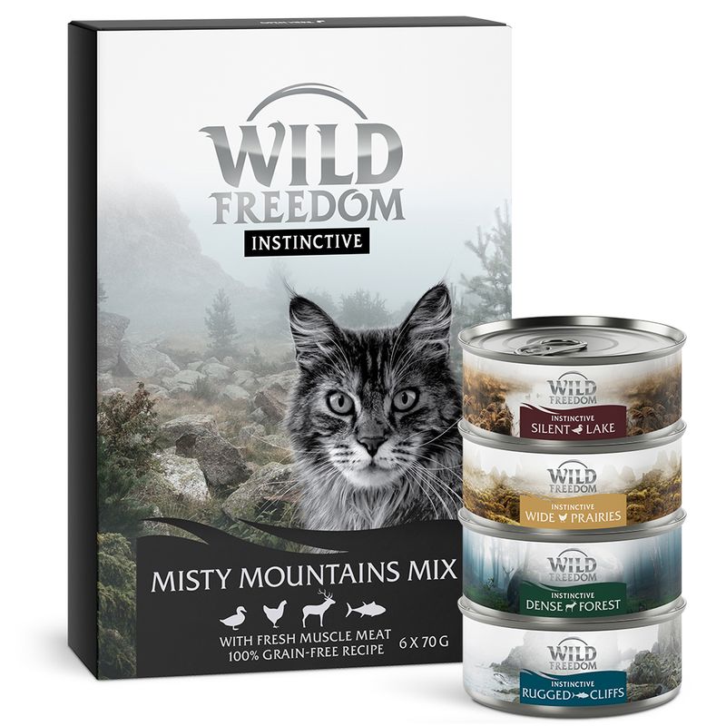 Probierpaket Wild Freedom Instinctive Adult 6 x 70 g zu TOP-Preisen