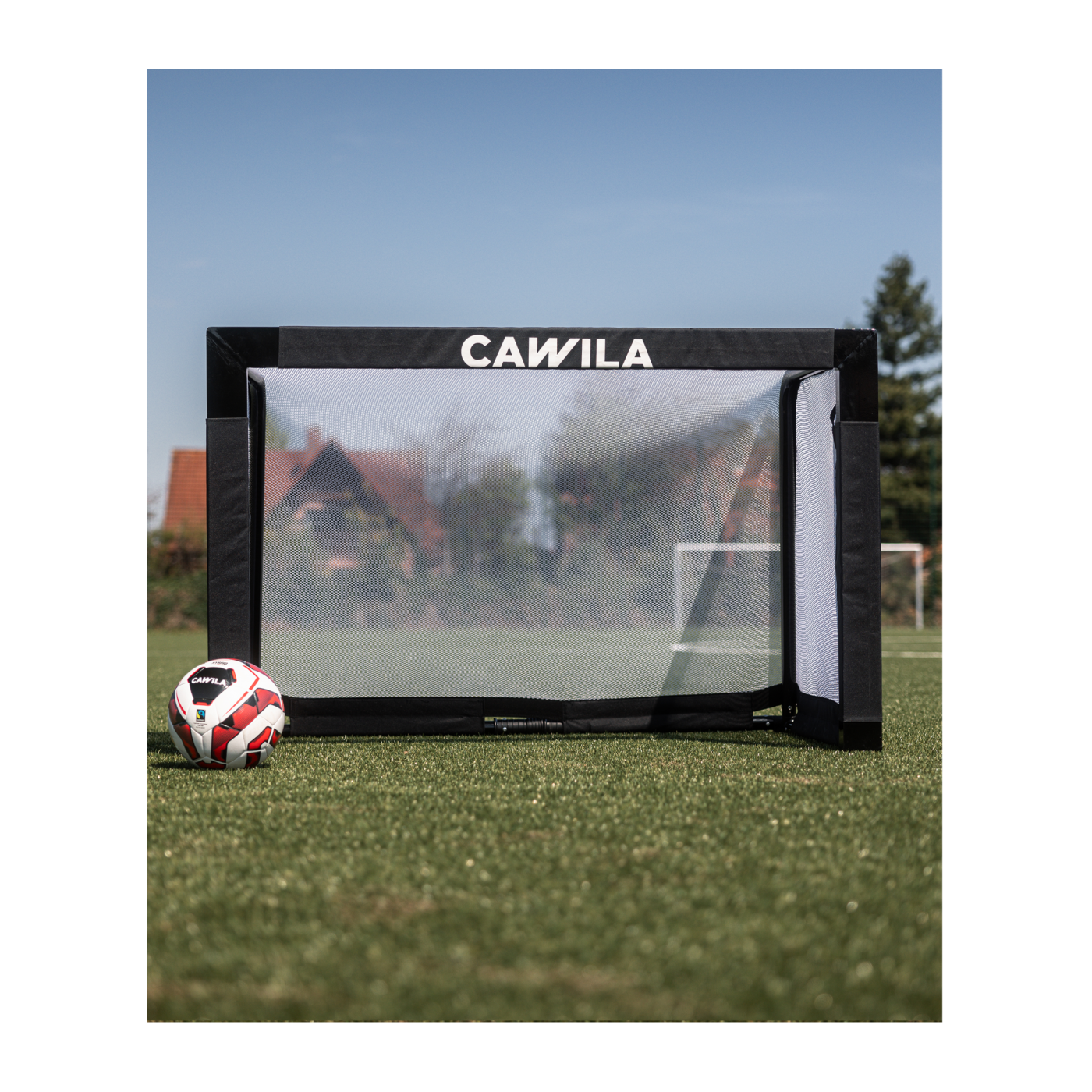 Cawila CORE Aluminium Minitor | Schwarz | 150 x 100cm